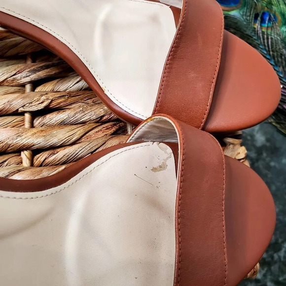 Cole Haan Josie Brown Black Heel Sandal - Picture 5 of 8